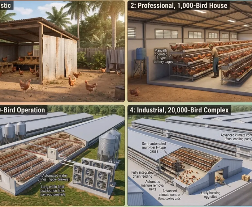 Layer Chicken: Scaling from Smallholder to Commercial Egg Producer