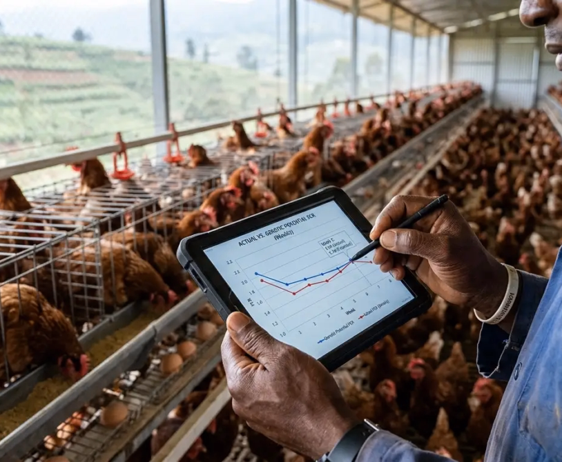 Layer Chicken: The Genetic Potential of Hy-Line Silver and Brown Strains