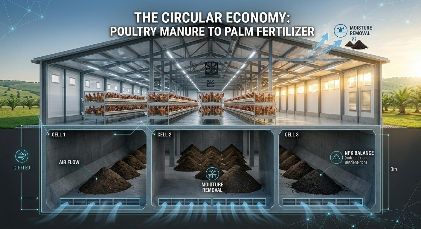 Layer Chicken: Waste Removal and Manure Pit Engineering