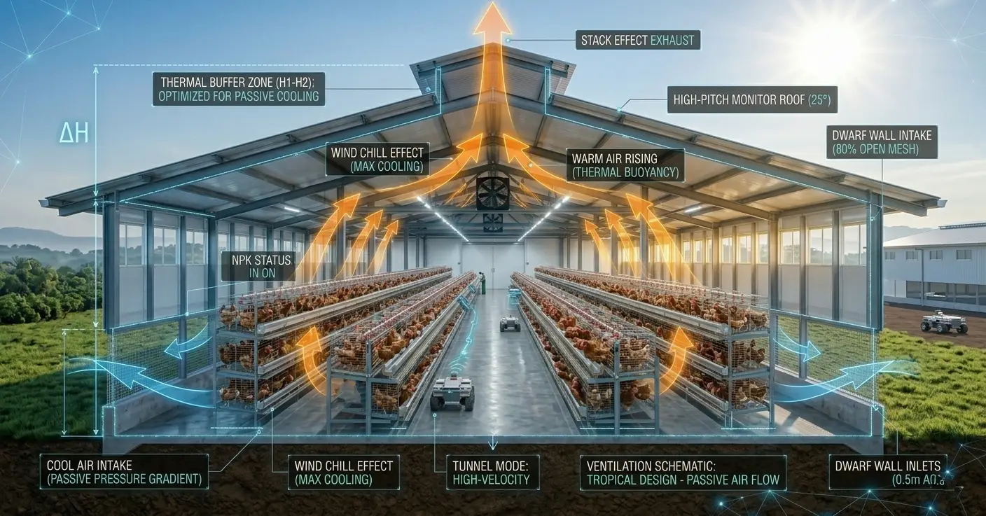 Layer Chicken: Building the Ideal Poultry House for Tropical Climates