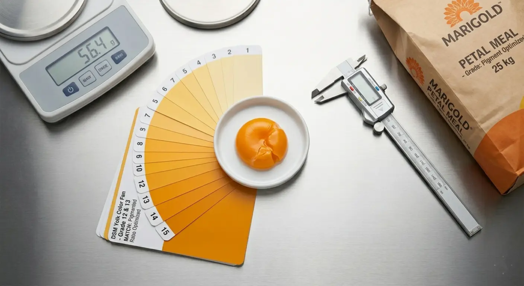 Layer Chicken: Natural Feed Additives for Deep Yellow Yolk Pigmentation