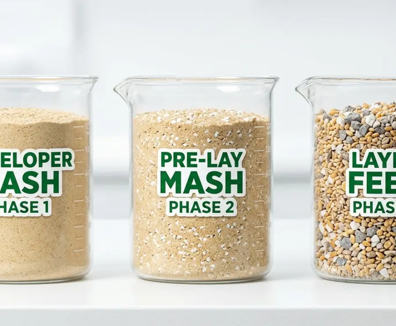 Layer Chicken: Transitioning from Grower to Layer Feed Without Stress
