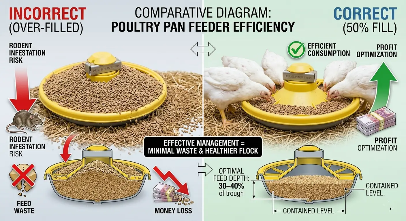 Layer Chicken: Using Feed Calculators to Optimize FCR in Layers