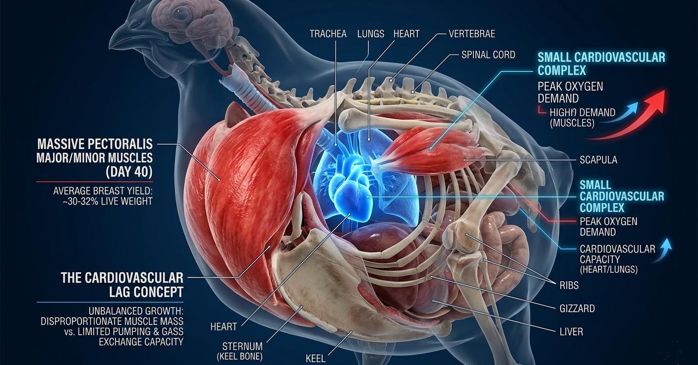 Finisher Phase Feeding: Maximize Breast Yield Without Metabolic Failure