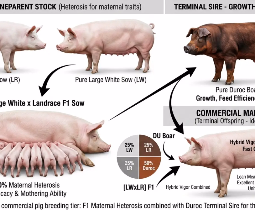 Commercial Pig Breeds Comparison: Selecting the Best Genetics for Profit