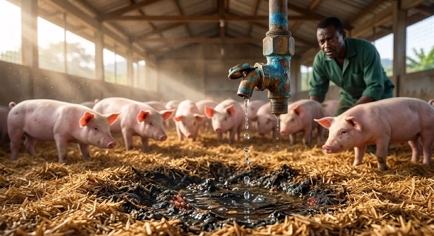 Nipple Drinkers vs. Water Troughs: Reducing Water Waste in Commercial Piggeries