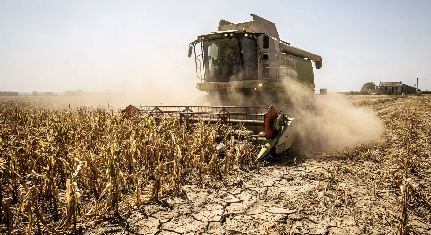 Europe's "Crisis Mode": Heatwaves and Droughts Push Agricultural Systems to the Brink