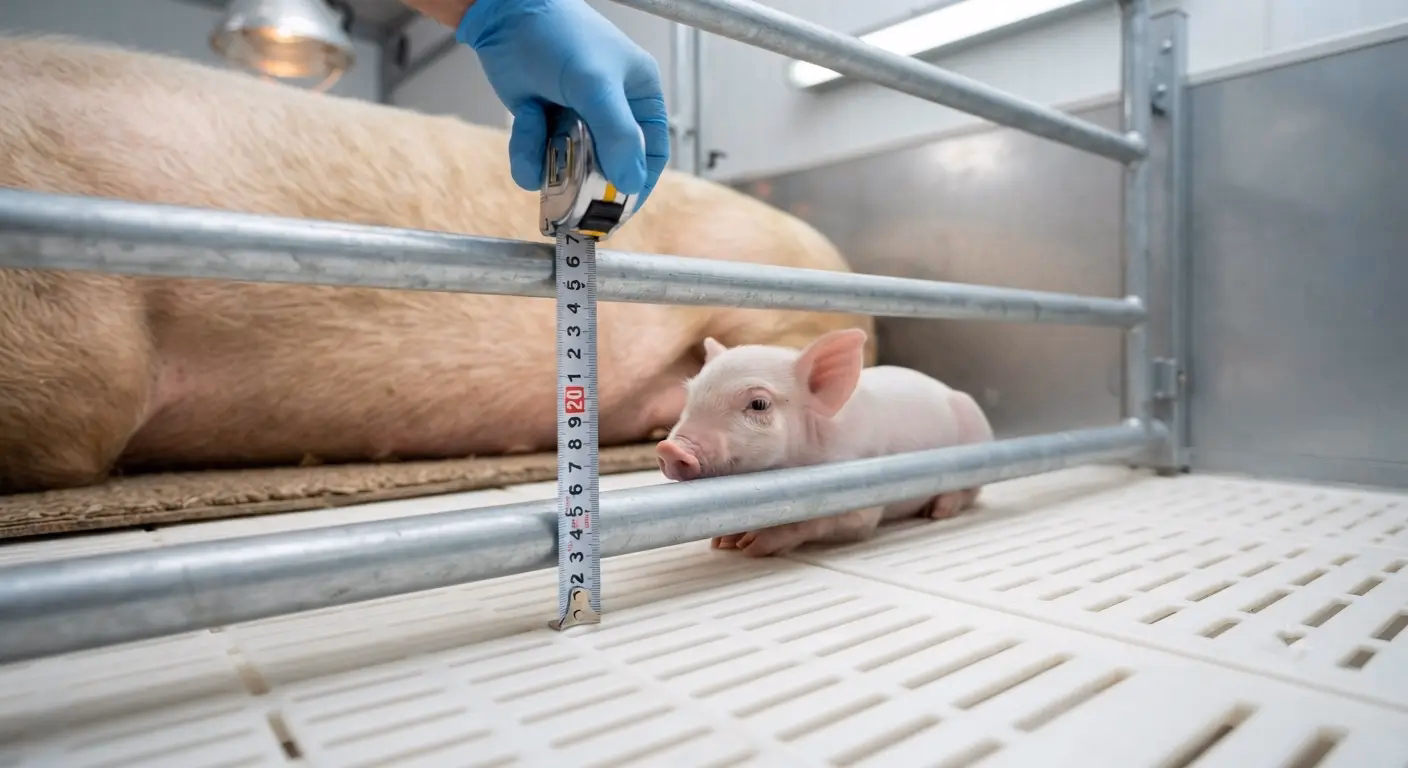 Preventing Crushing: Best Practices for Using Farrowing Crates and Guardrails