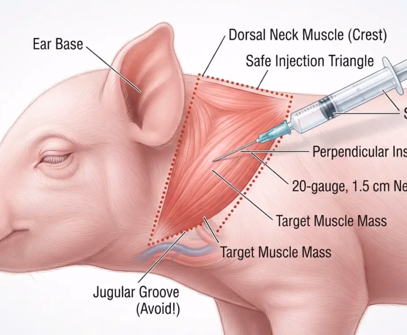 Step-by-Step Piglet Processing: Iron Injections, Tail Docking, and Ear Notching