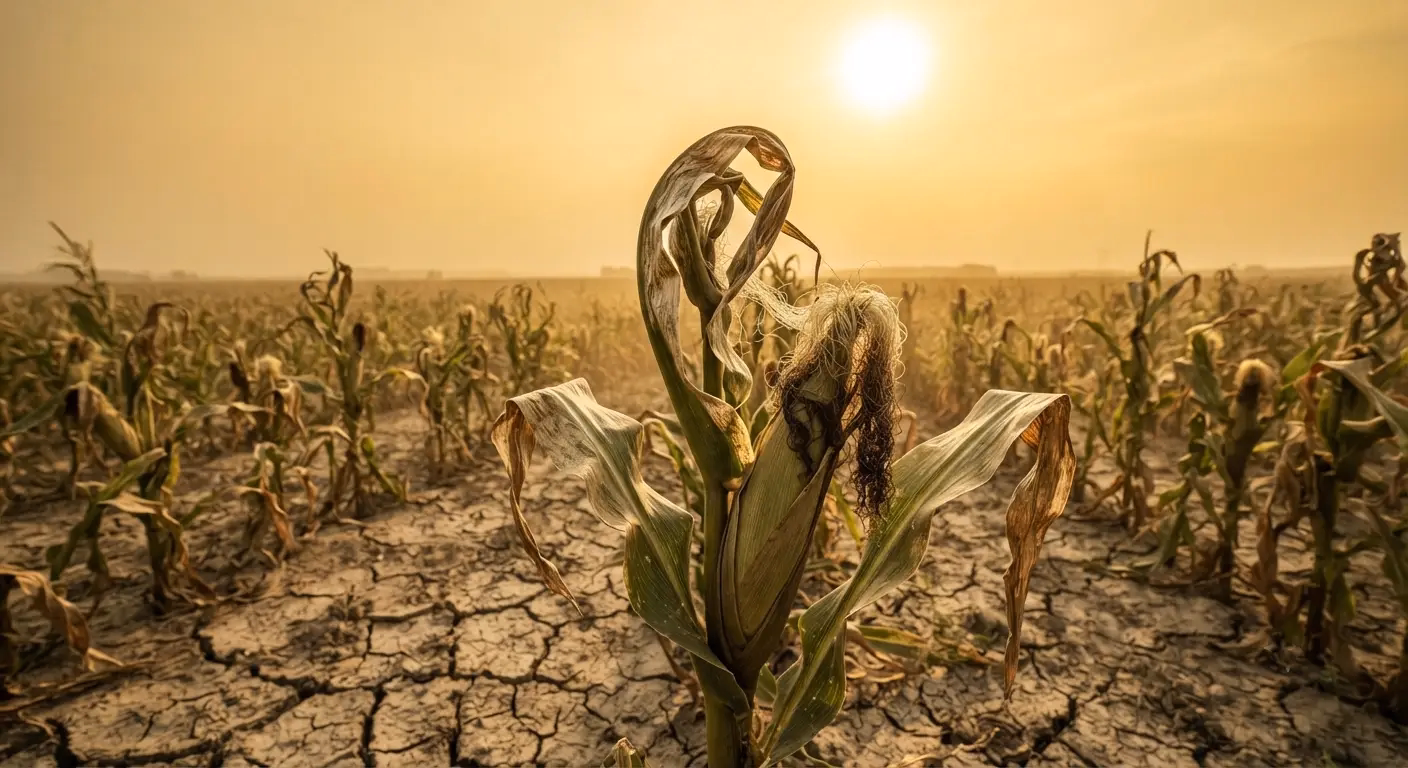 U.S. heat dome 2026, grain market volatility, global food prices, poultry feed costs