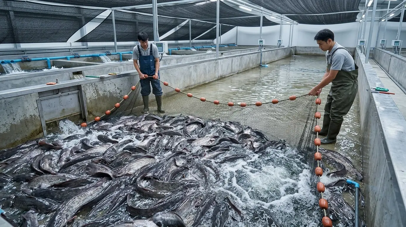 Catfish Harvesting Techniques: Timing, Methods, and Live Fish Transport