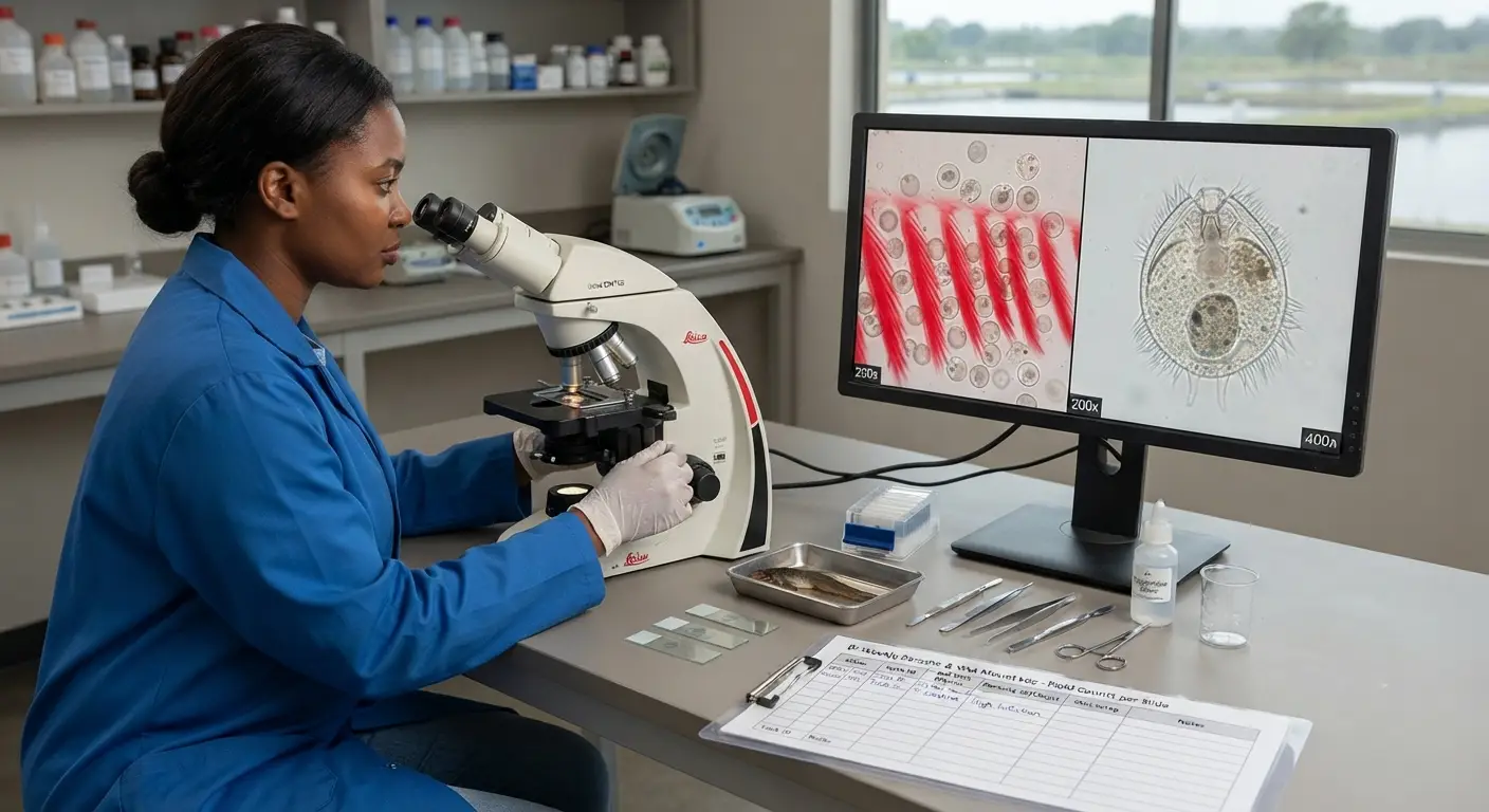 Managing Parasites, Fungal Outbreaks, and Environmental Stress Diseases in Catfish