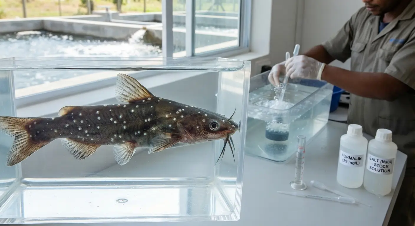 Managing Parasites, Fungal Outbreaks, and Environmental Stress Diseases in Catfish