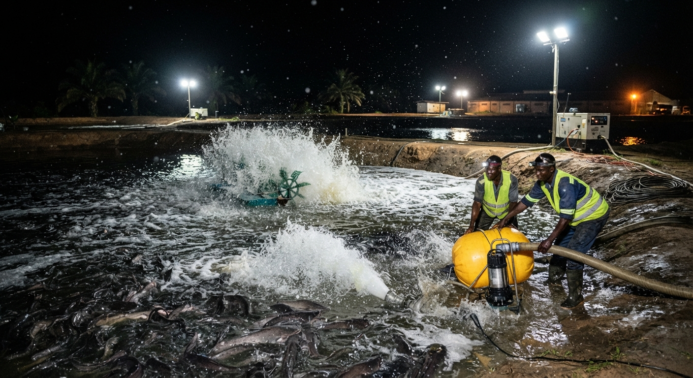Monitoring and Managing Dissolved Oxygen Levels in Catfish Farms