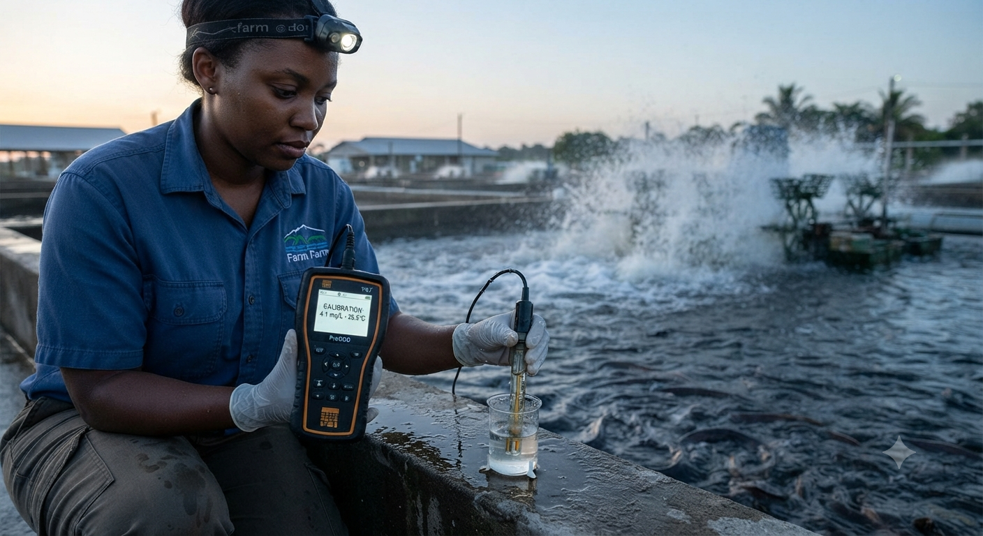 Monitoring and Managing Dissolved Oxygen Levels in Catfish Farms