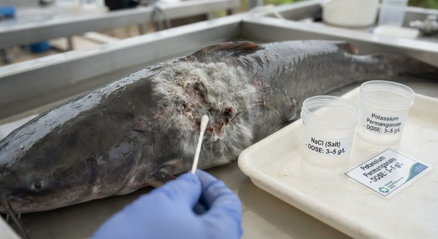 Managing Parasites, Fungal Outbreaks, and Environmental Stress Diseases in Catfish