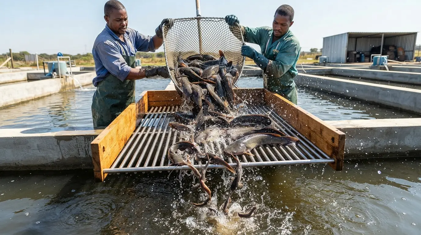 Routine Sampling, Growth Tracking, and Population Checks for Catfish Farms