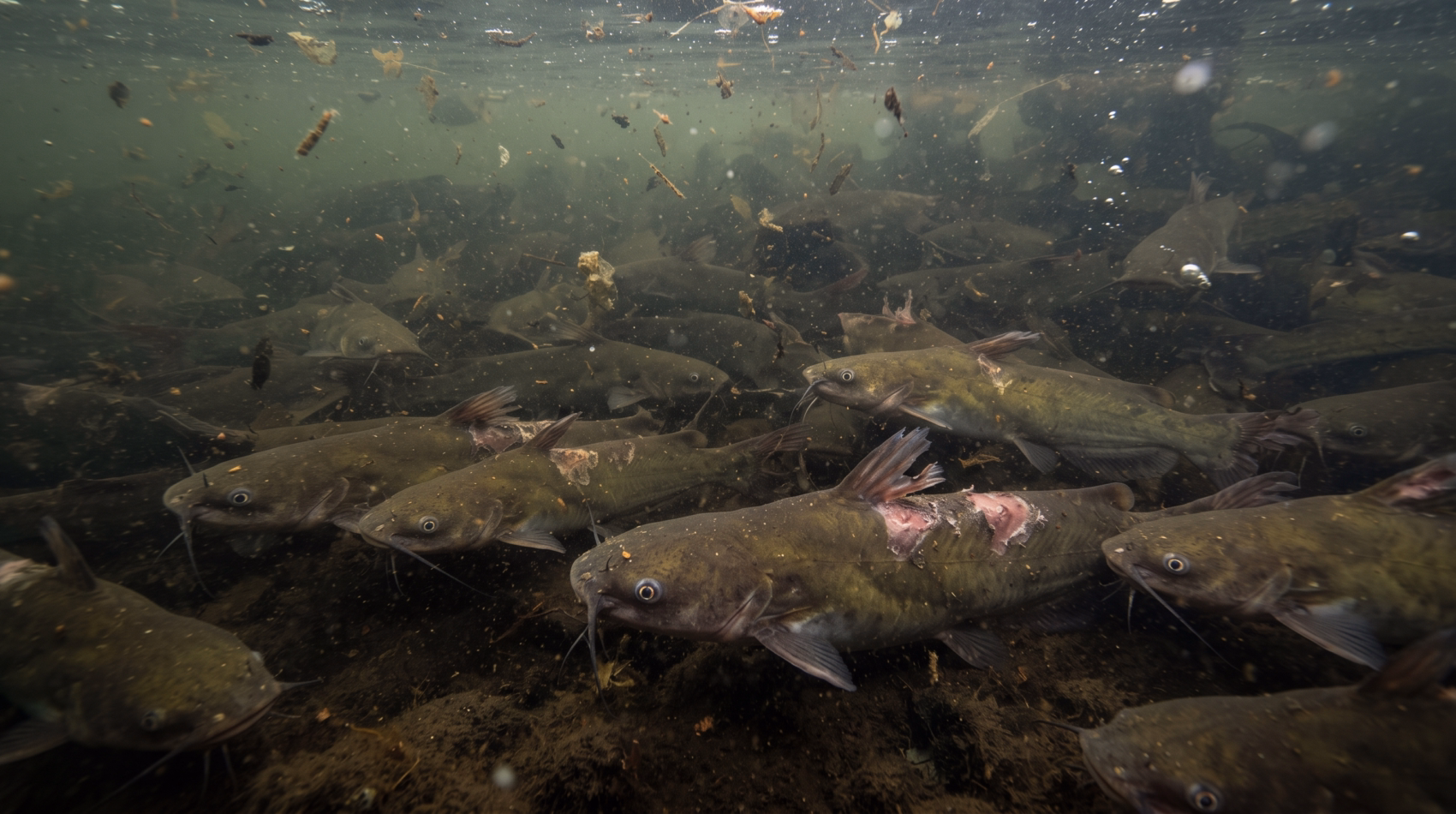 How Overcrowding Increases Bacterial Disease in Catfish