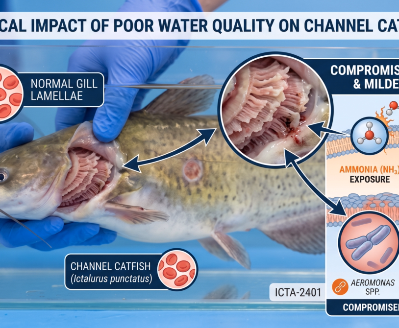 How Poor Water Quality Causes Bacterial Disease in Catfish