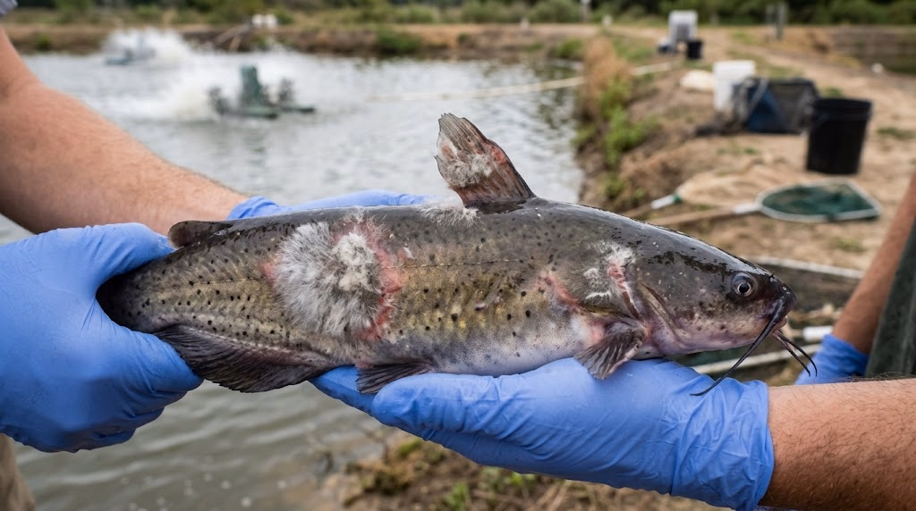 White Cotton-Like Growth on Catfish: Causes and Environmental Triggers